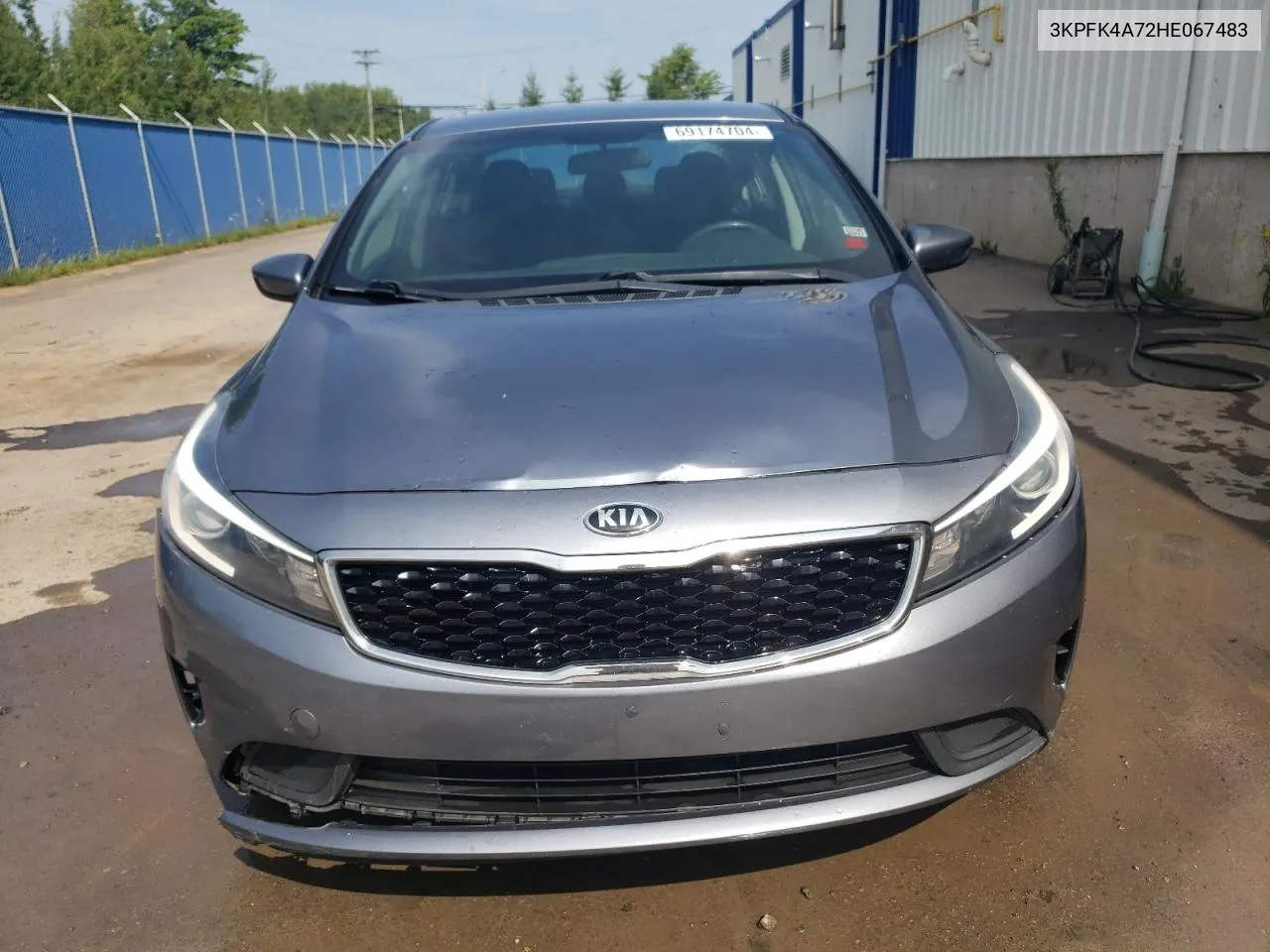 2017 Kia Forte Lx VIN: 3KPFK4A72HE067483 Lot: 69174704