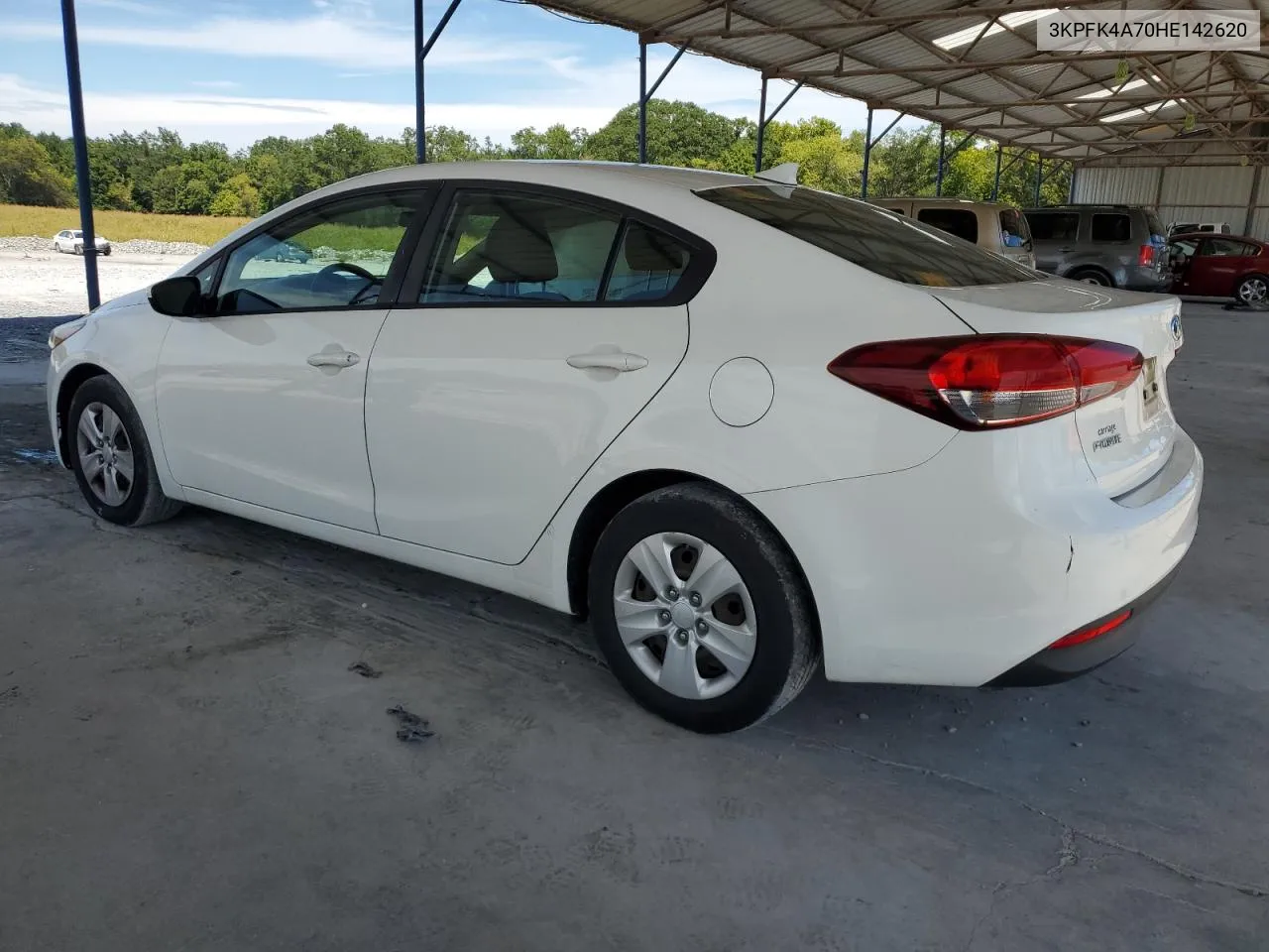 2017 Kia Forte Lx VIN: 3KPFK4A70HE142620 Lot: 69238384