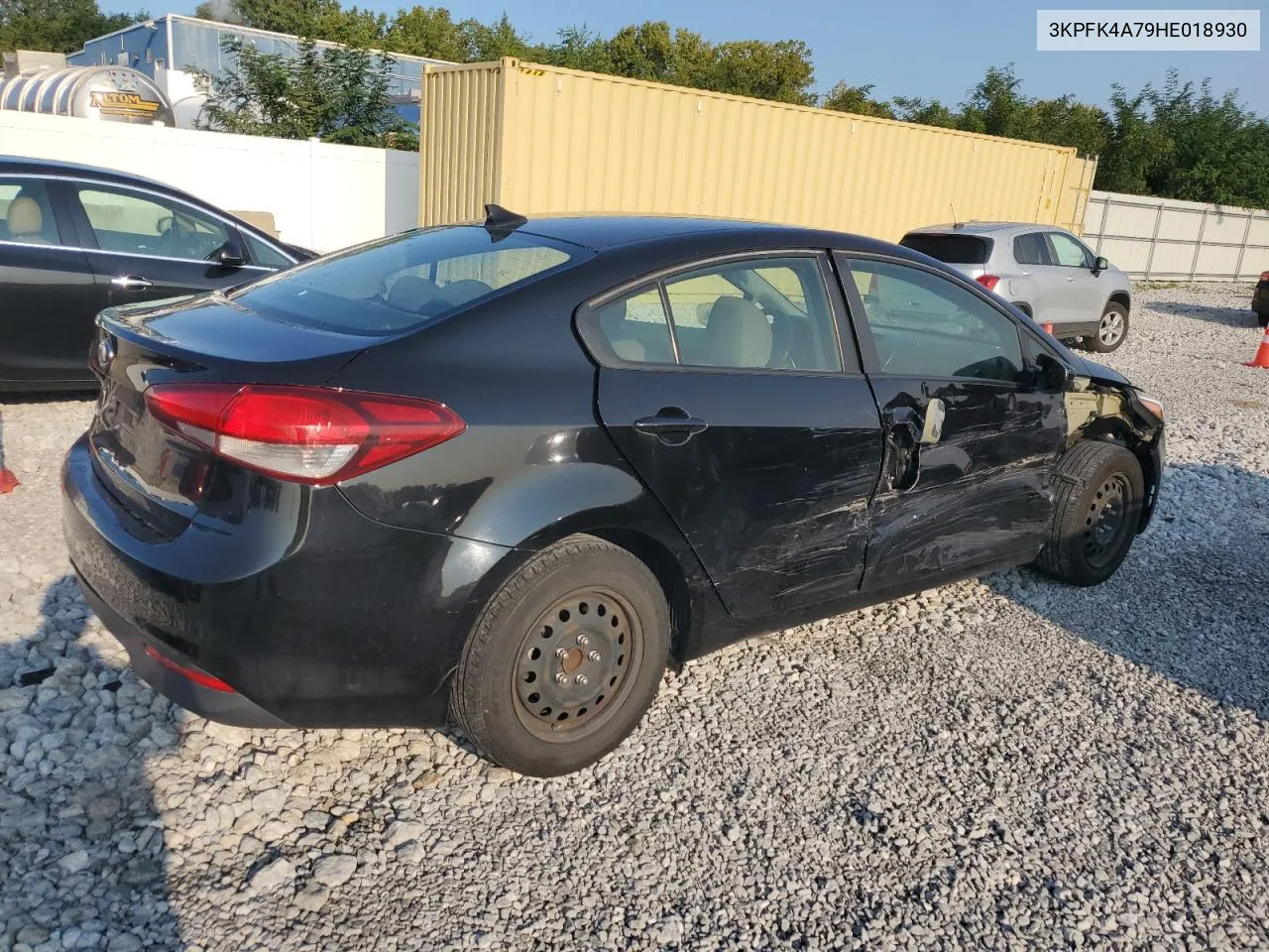 2017 Kia Forte Lx VIN: 3KPFK4A79HE018930 Lot: 69434614