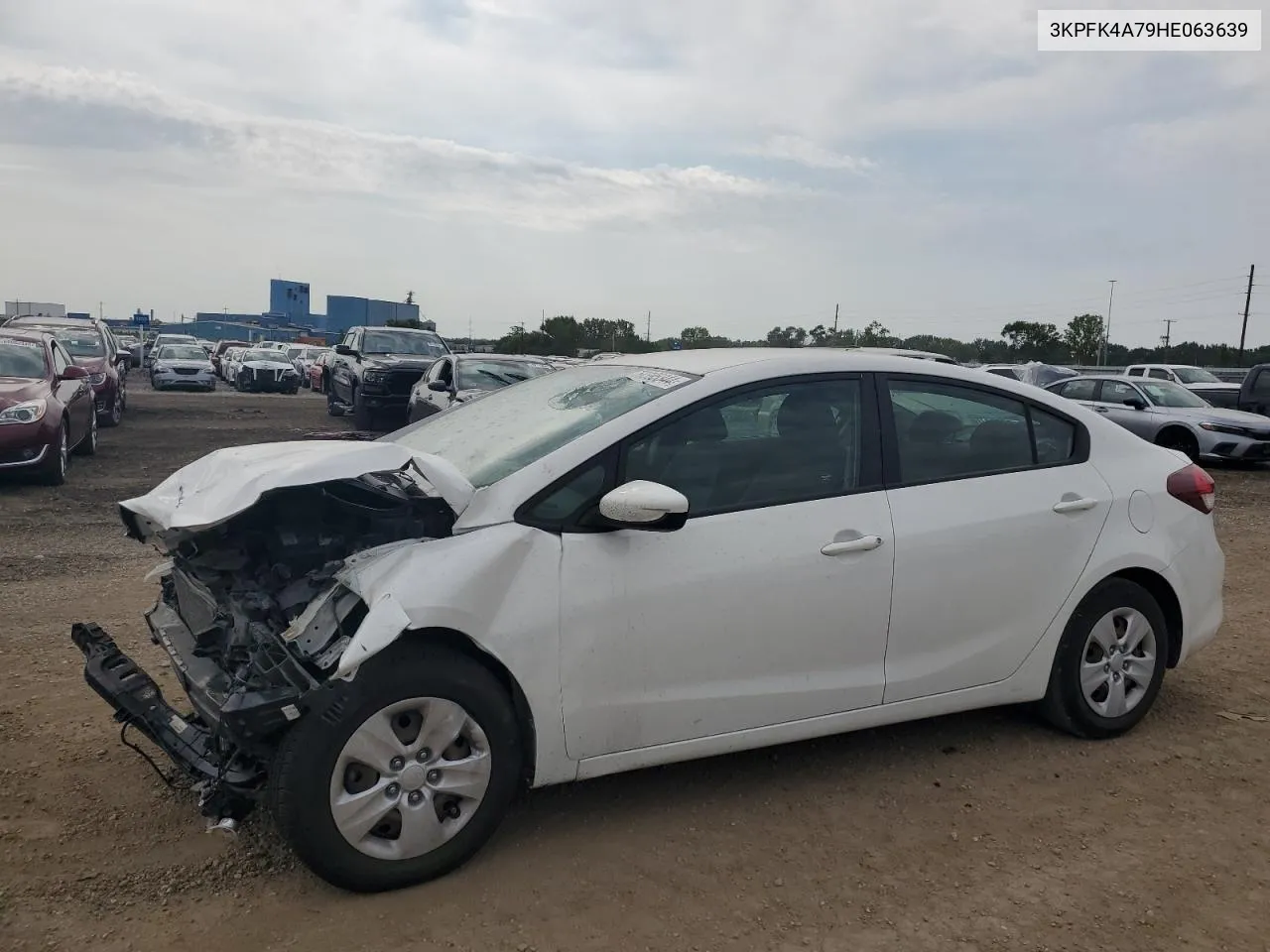 2017 Kia Forte Lx VIN: 3KPFK4A79HE063639 Lot: 69595344