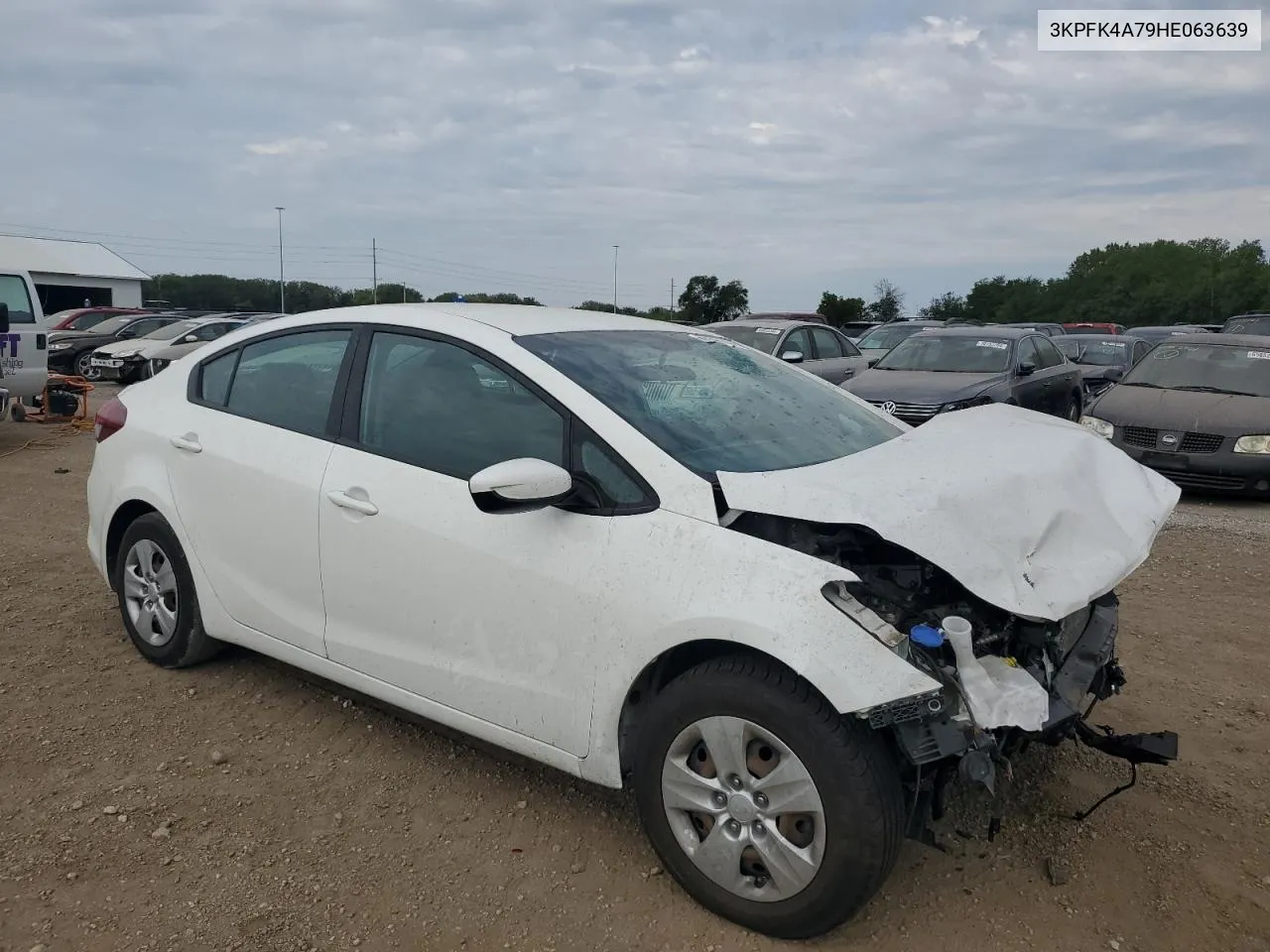 2017 Kia Forte Lx VIN: 3KPFK4A79HE063639 Lot: 69595344