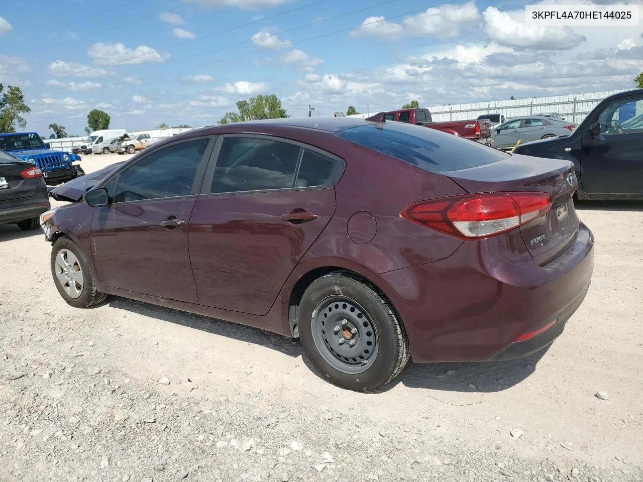 2017 Kia Forte Lx VIN: 3KPFL4A70HE144025 Lot: 69601964