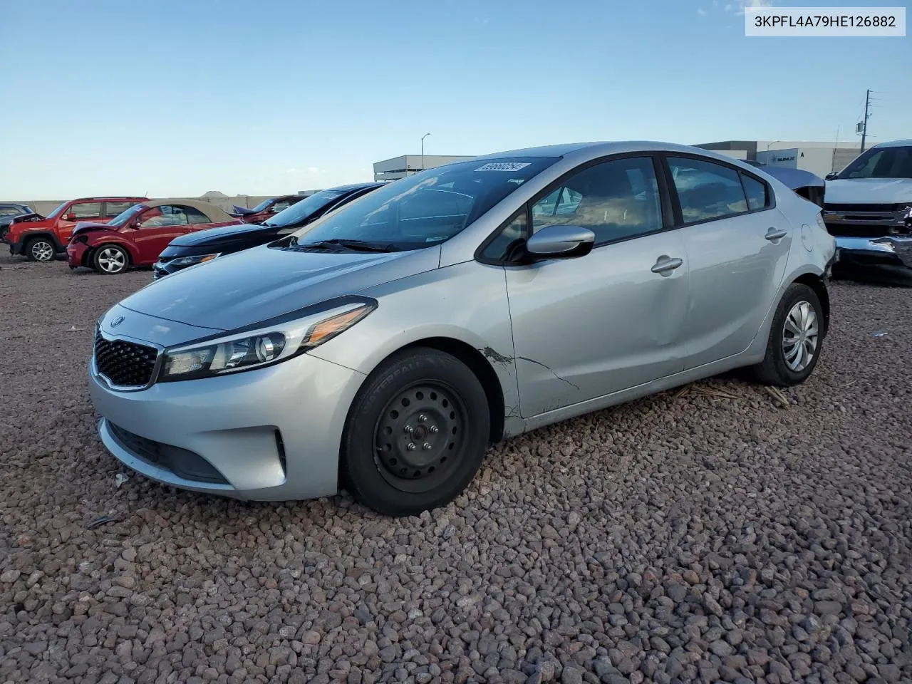 2017 Kia Forte Lx VIN: 3KPFL4A79HE126882 Lot: 69660254