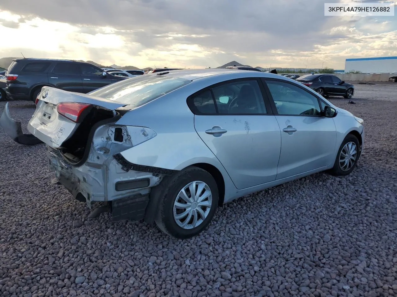 2017 Kia Forte Lx VIN: 3KPFL4A79HE126882 Lot: 69660254