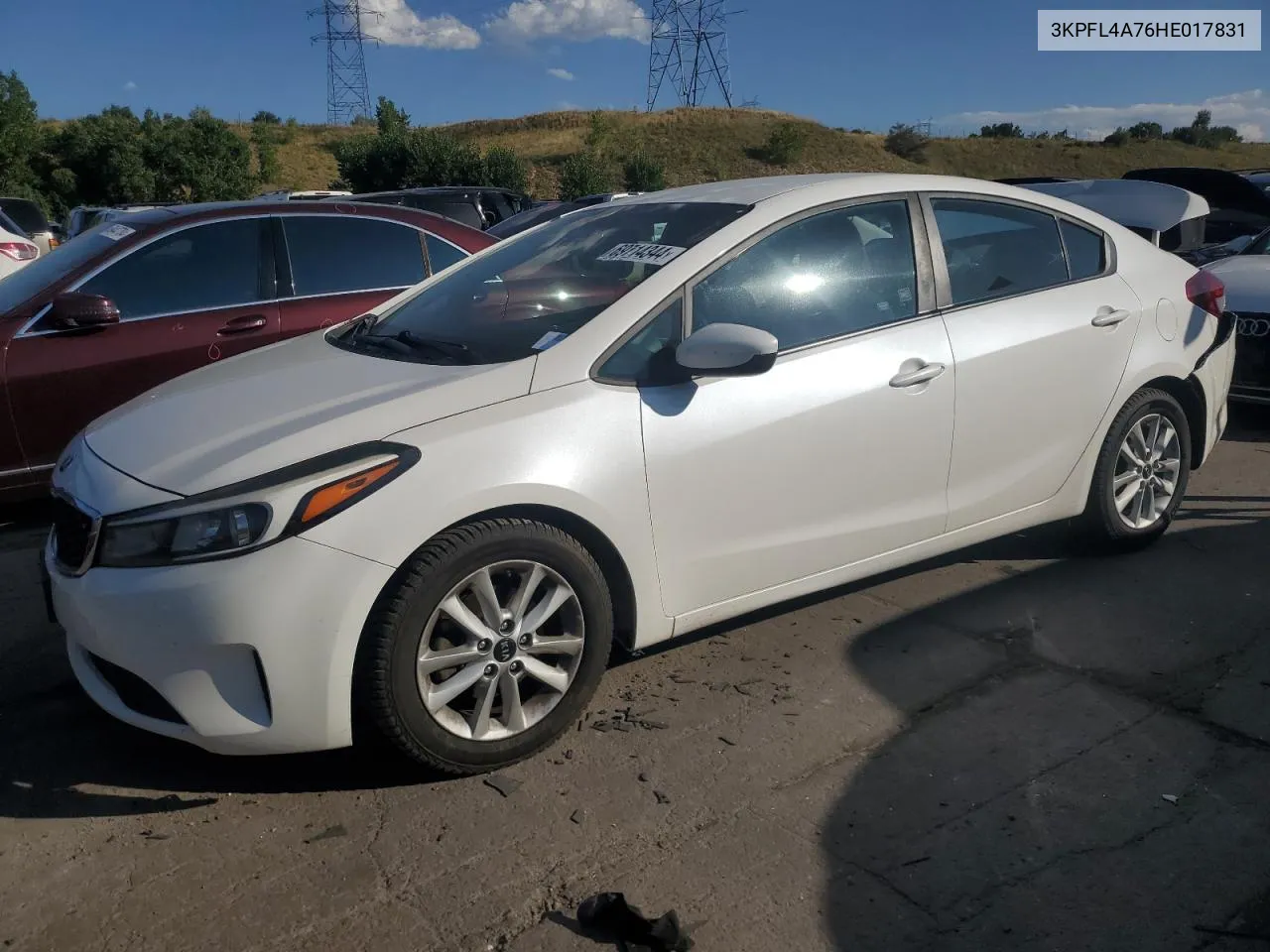 2017 Kia Forte Lx VIN: 3KPFL4A76HE017831 Lot: 69714344