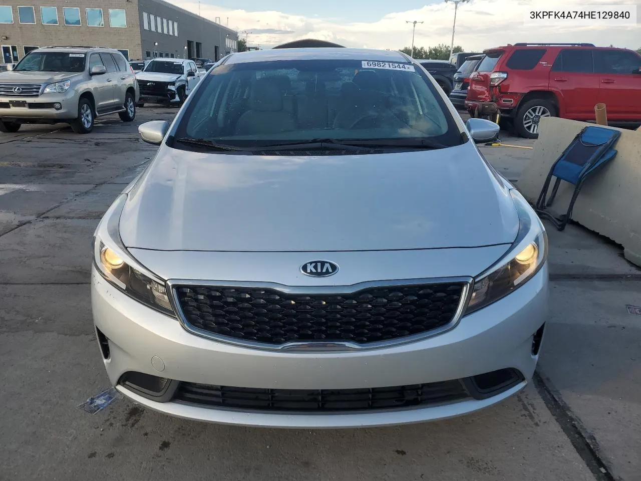 2017 Kia Forte Lx VIN: 3KPFK4A74HE129840 Lot: 69821544