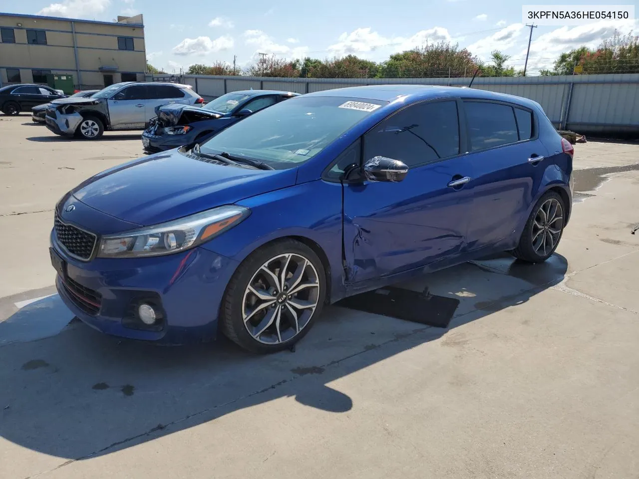 3KPFN5A36HE054150 2017 Kia Forte Ex