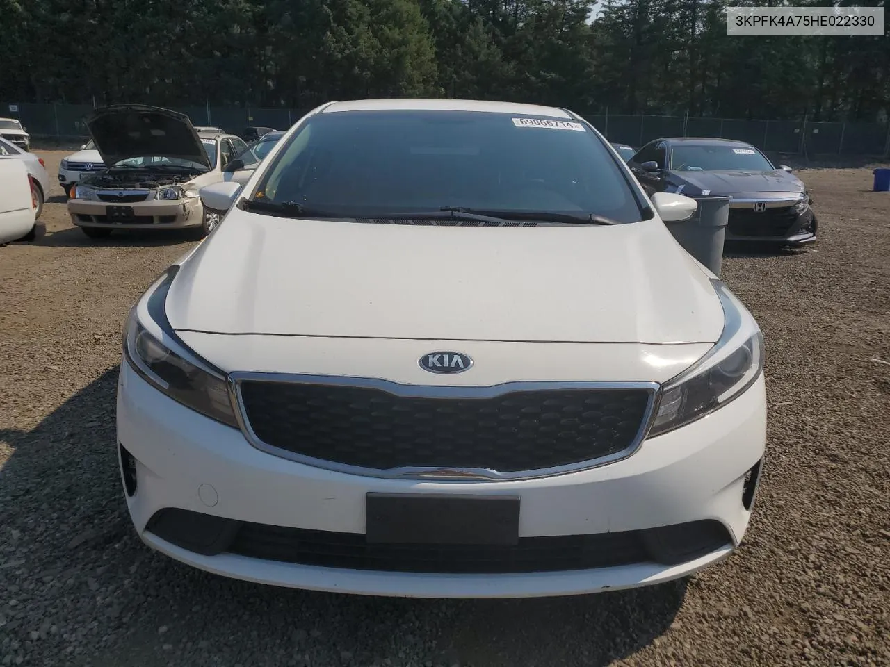 2017 Kia Forte Lx VIN: 3KPFK4A75HE022330 Lot: 69866714