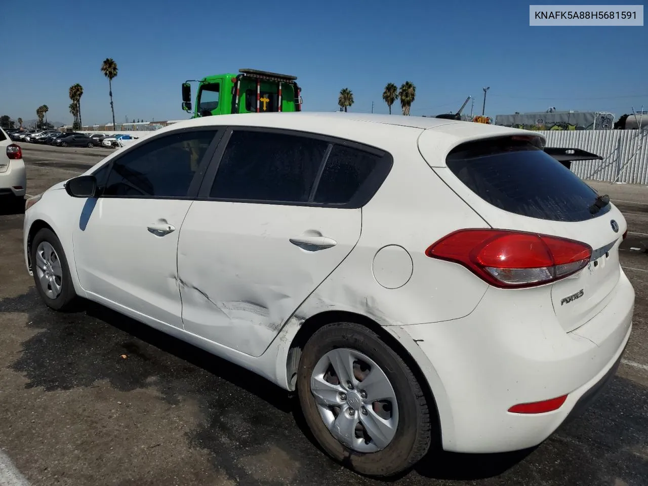 2017 Kia Forte Lx VIN: KNAFK5A88H5681591 Lot: 69891164