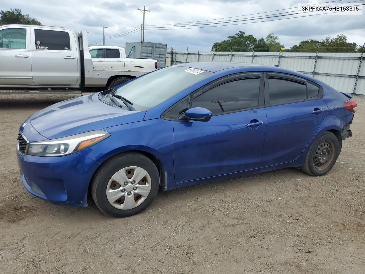 2017 Kia Forte Lx VIN: 3KPFK4A76HE153315 Lot: 69950214