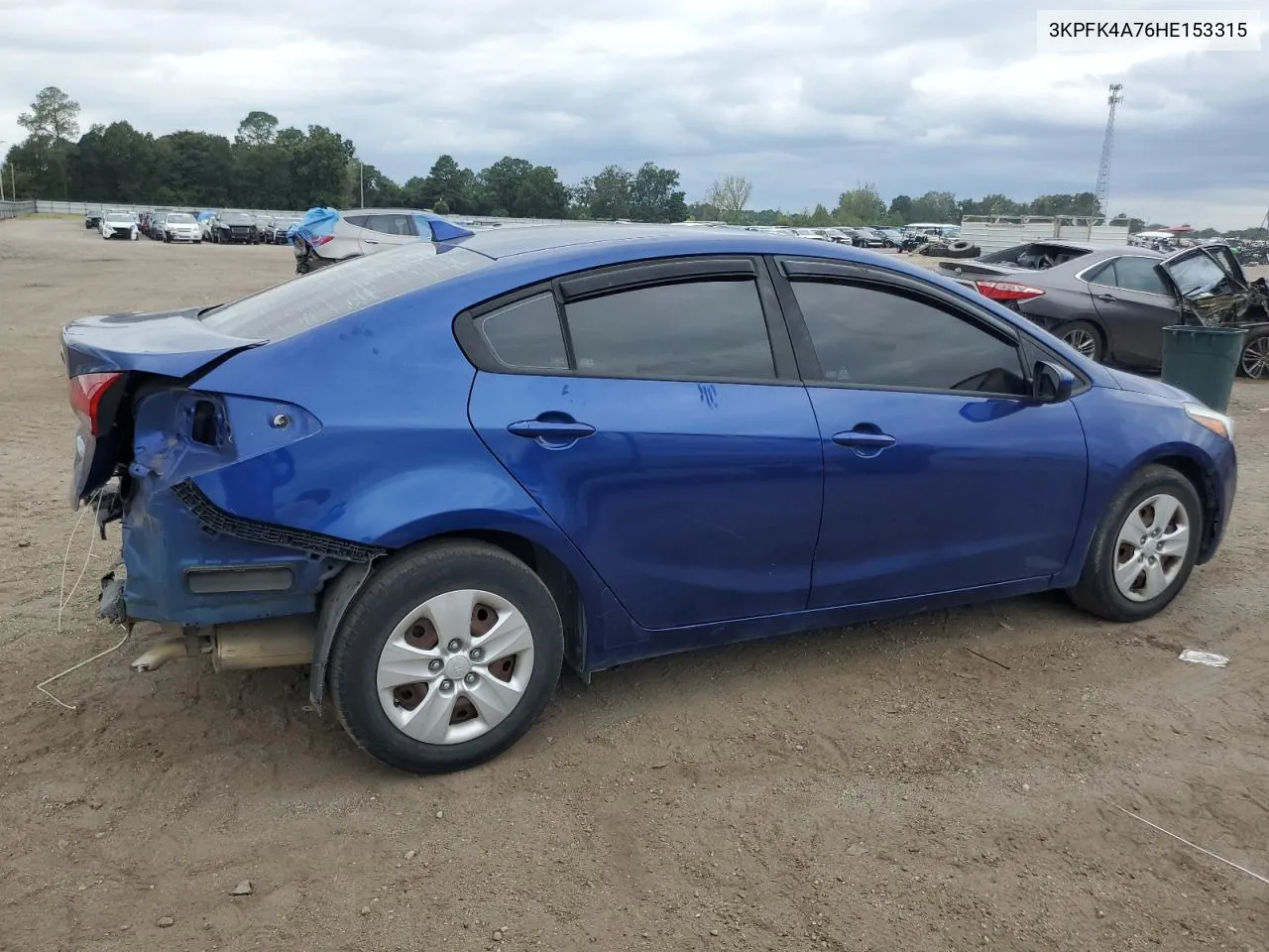 2017 Kia Forte Lx VIN: 3KPFK4A76HE153315 Lot: 69950214