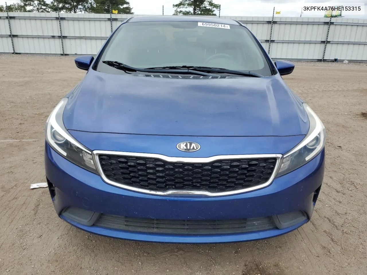 2017 Kia Forte Lx VIN: 3KPFK4A76HE153315 Lot: 69950214