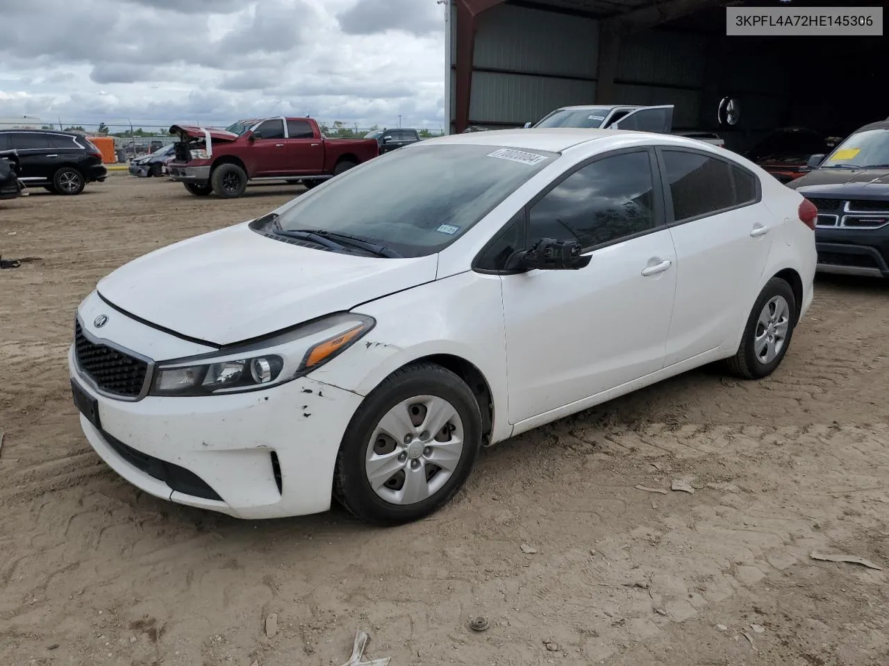 2017 Kia Forte Lx VIN: 3KPFL4A72HE145306 Lot: 70020084