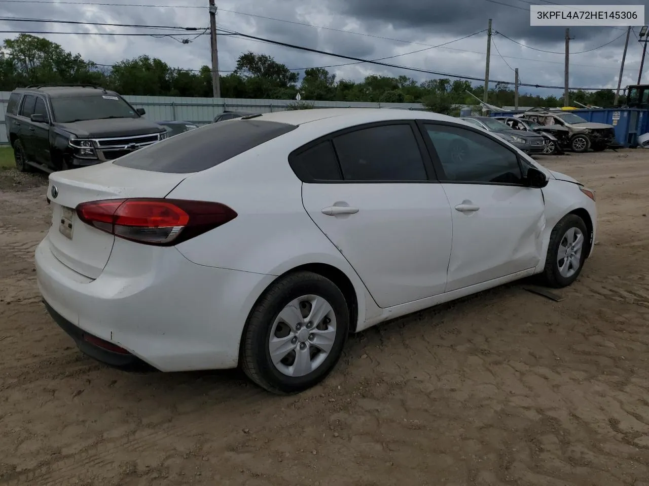 2017 Kia Forte Lx VIN: 3KPFL4A72HE145306 Lot: 70020084