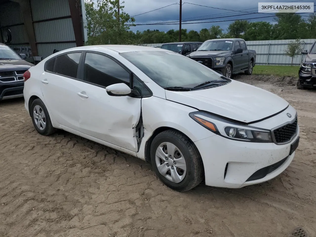 2017 Kia Forte Lx VIN: 3KPFL4A72HE145306 Lot: 70020084