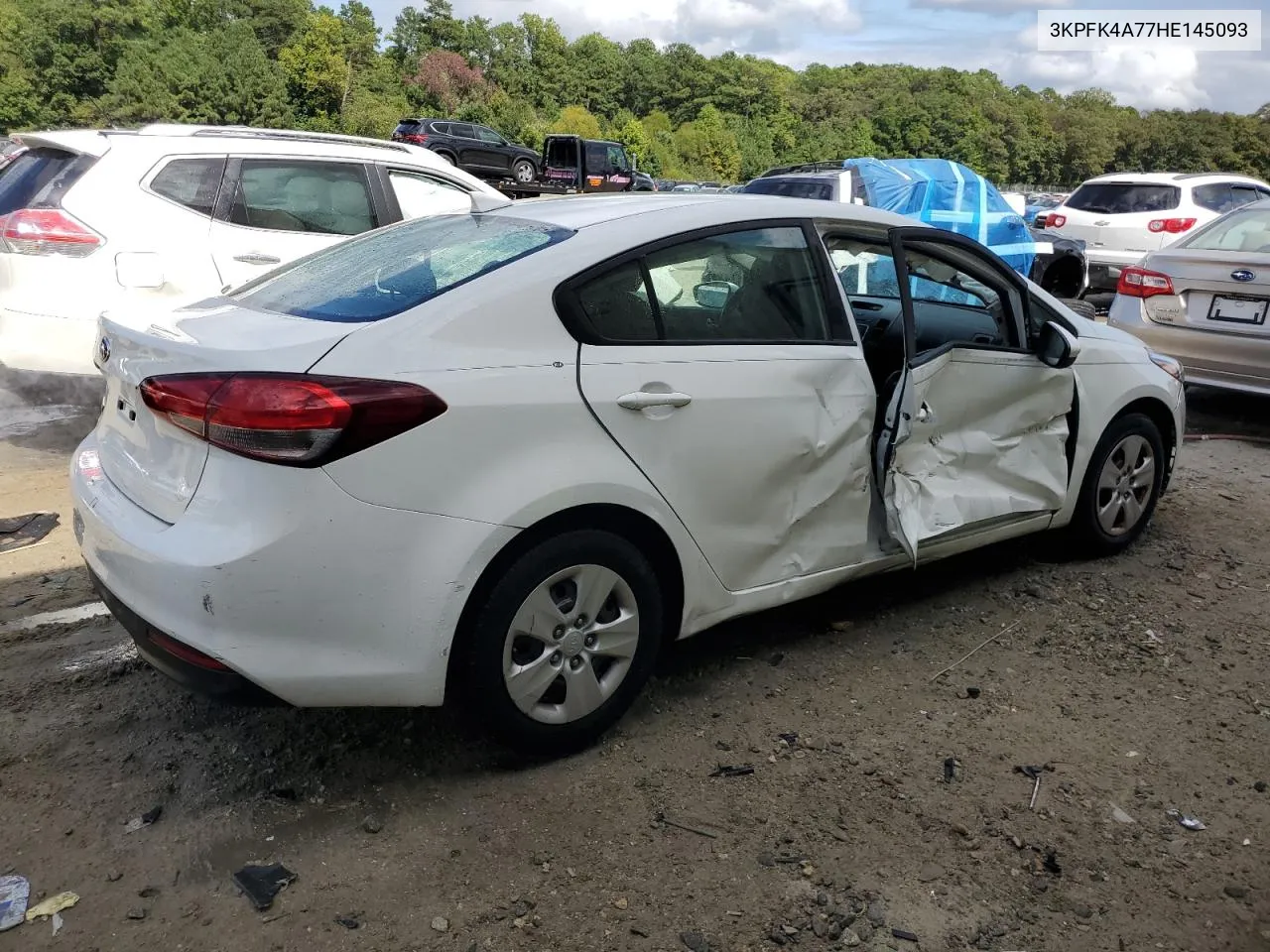 2017 Kia Forte Lx VIN: 3KPFK4A77HE145093 Lot: 70101384