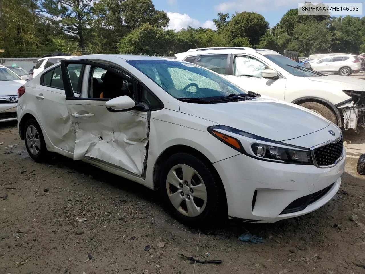 2017 Kia Forte Lx VIN: 3KPFK4A77HE145093 Lot: 70101384