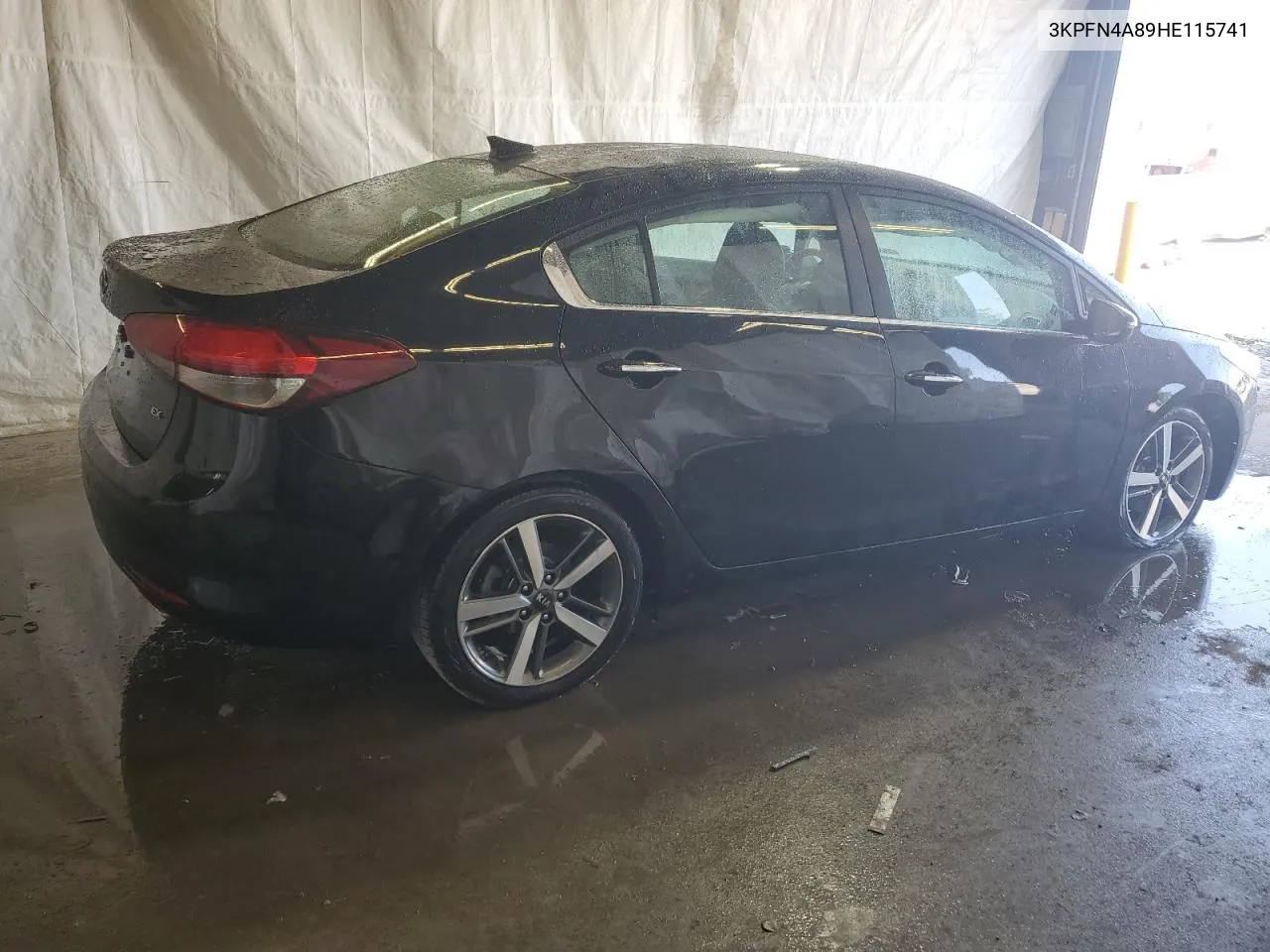 2017 Kia Forte Ex VIN: 3KPFN4A89HE115741 Lot: 70216974