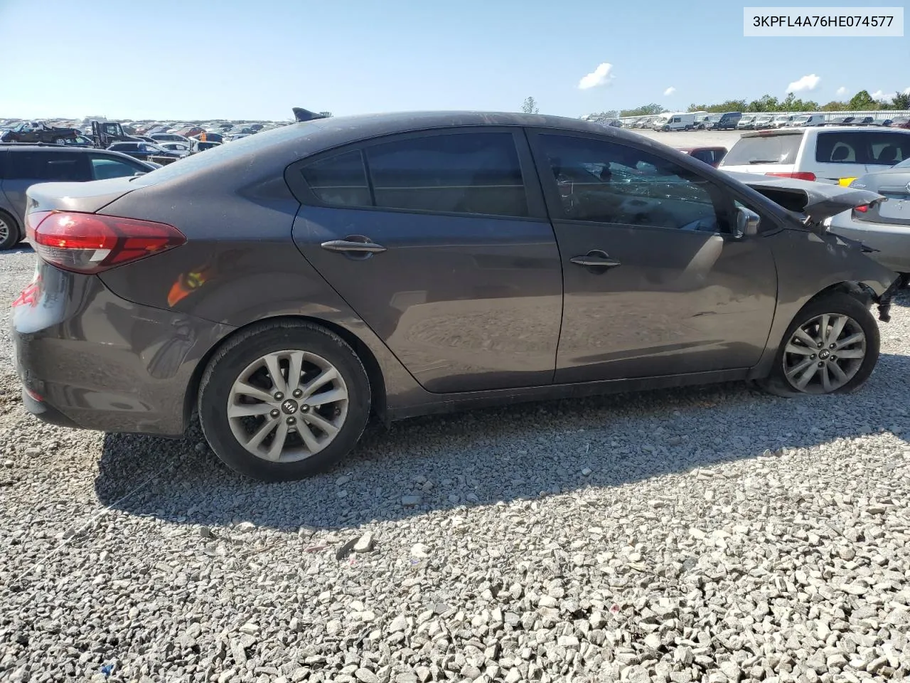 2017 Kia Forte Lx VIN: 3KPFL4A76HE074577 Lot: 70425684