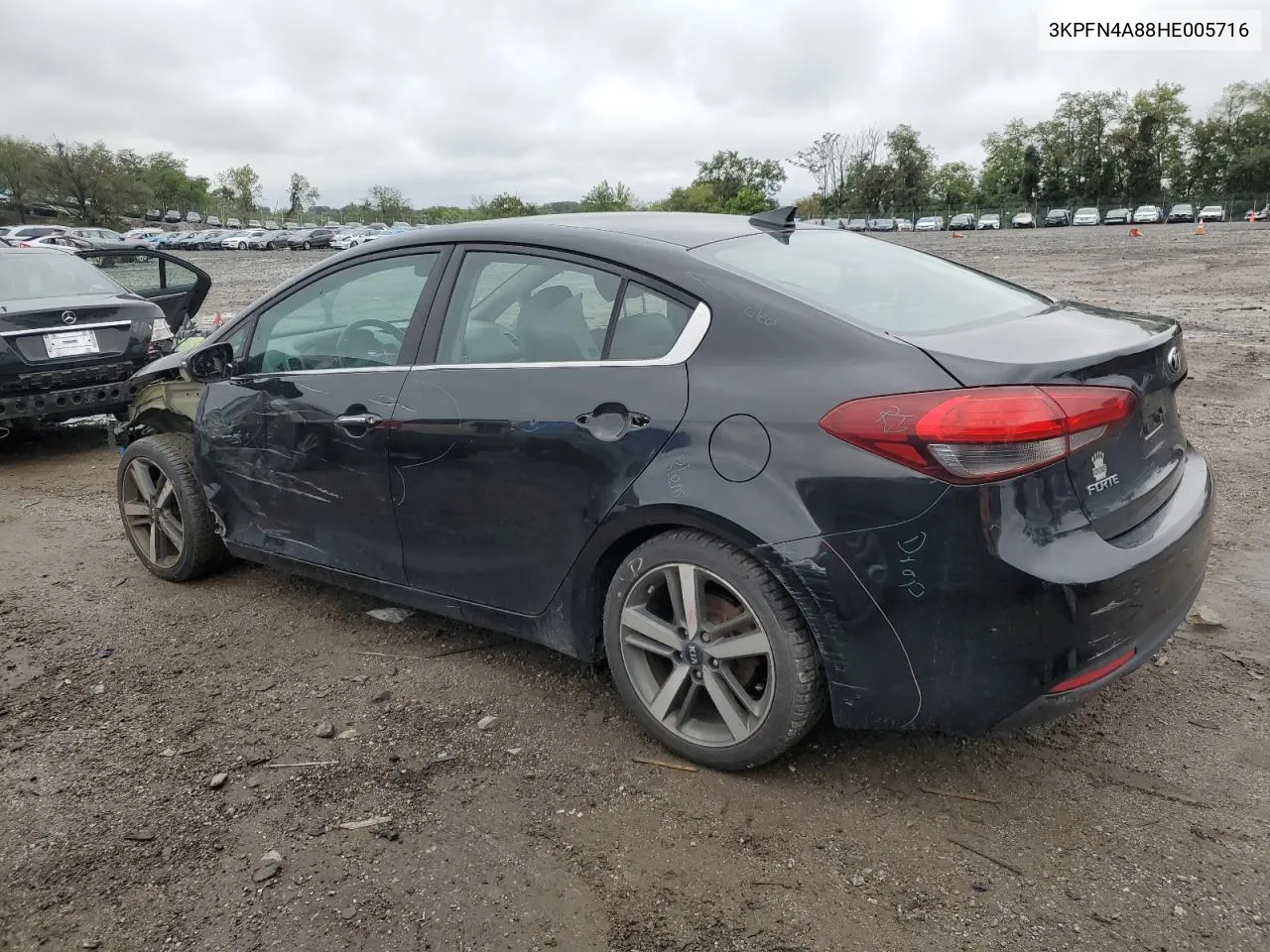 2017 Kia Forte Ex VIN: 3KPFN4A88HE005716 Lot: 70445344