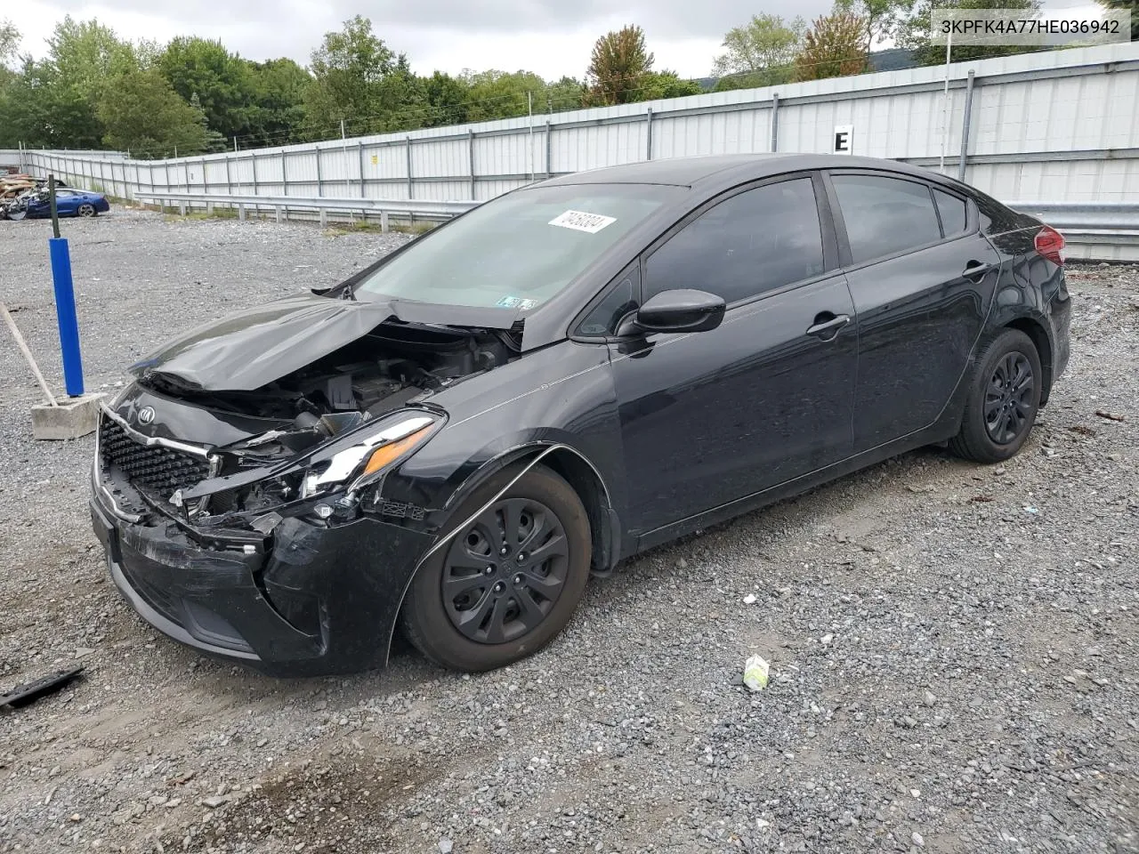 2017 Kia Forte Lx VIN: 3KPFK4A77HE036942 Lot: 70450304