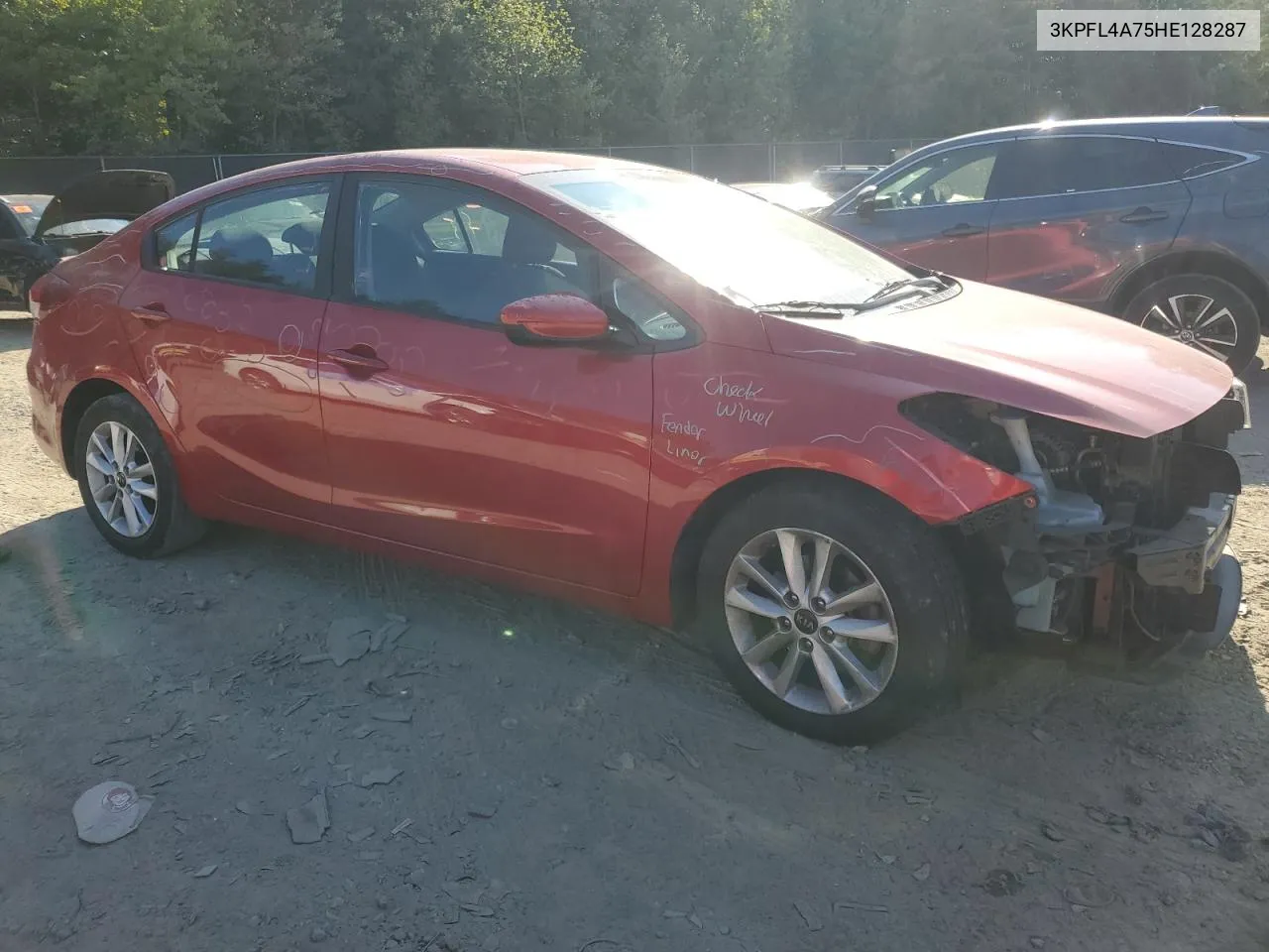 3KPFL4A75HE128287 2017 Kia Forte Lx