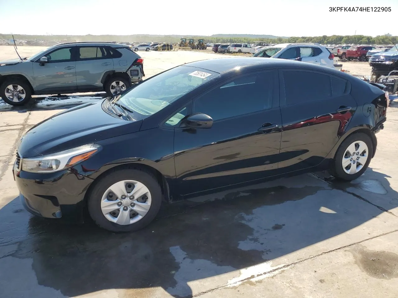 2017 Kia Forte Lx VIN: 3KPFK4A74HE122905 Lot: 70501454