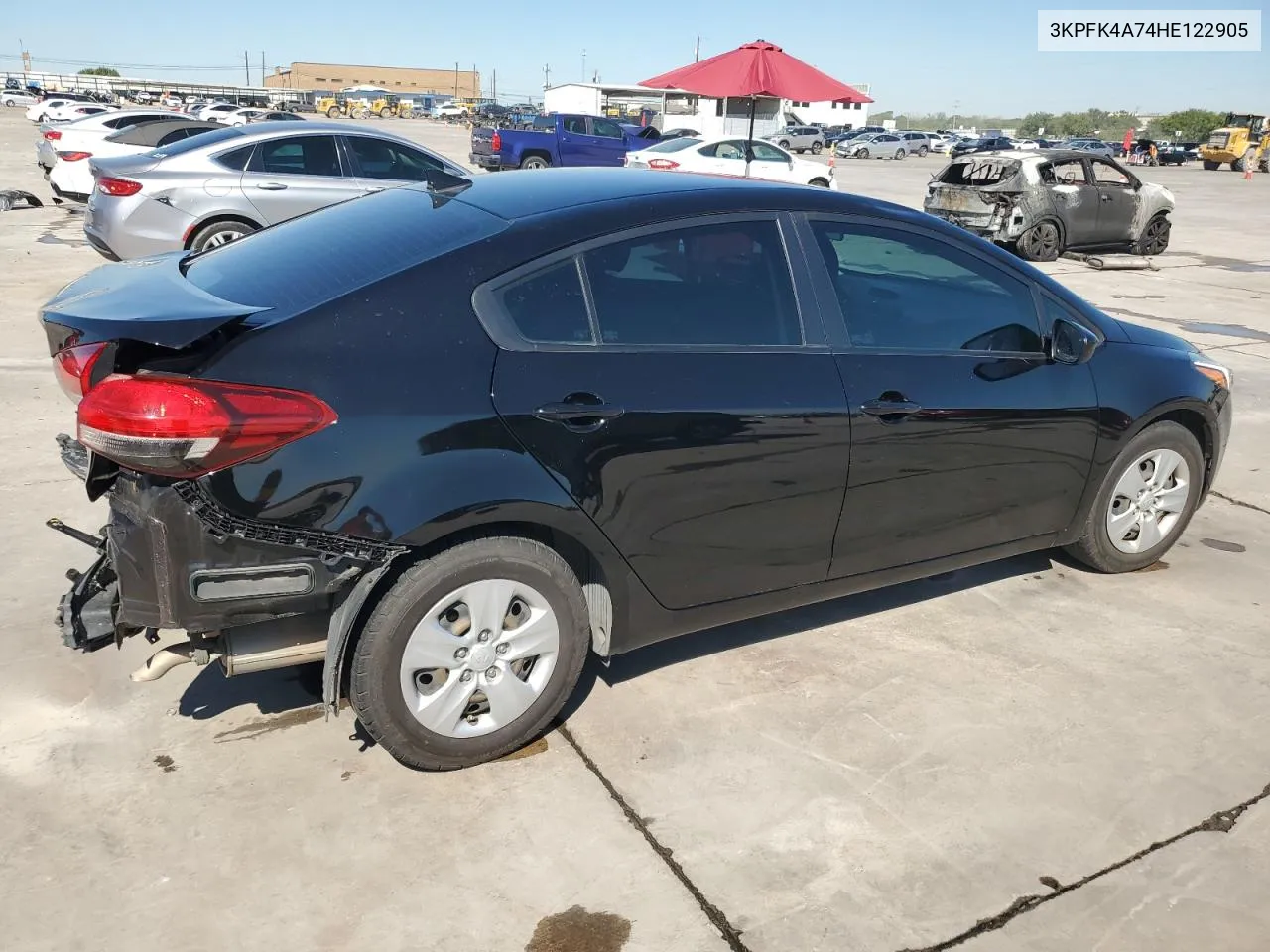 3KPFK4A74HE122905 2017 Kia Forte Lx