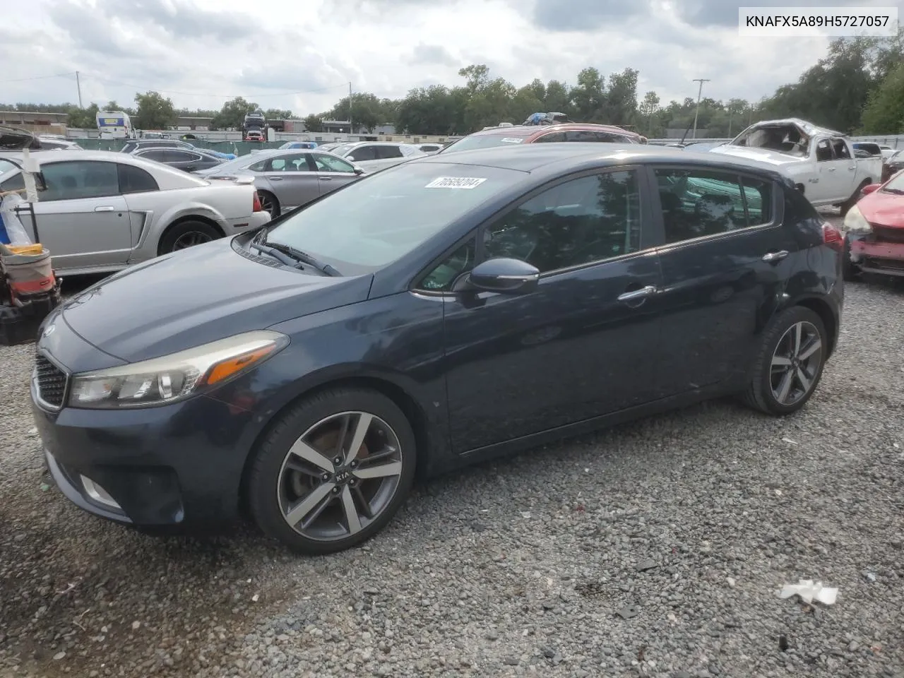 2017 Kia Forte Ex VIN: KNAFX5A89H5727057 Lot: 70509204