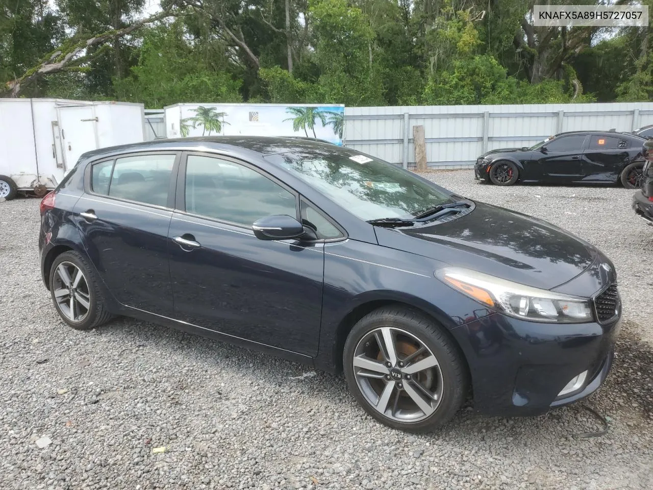 2017 Kia Forte Ex VIN: KNAFX5A89H5727057 Lot: 70509204