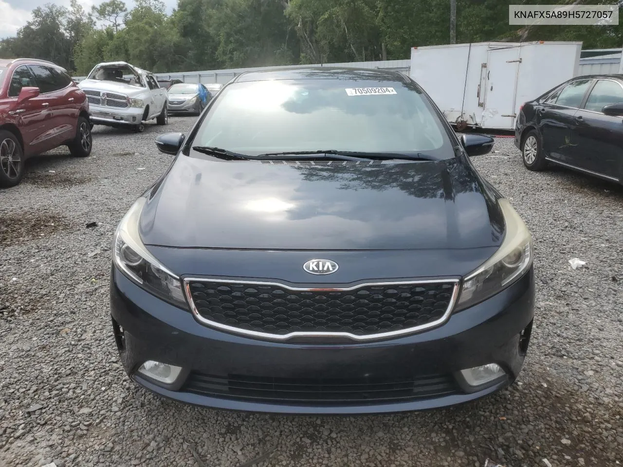 2017 Kia Forte Ex VIN: KNAFX5A89H5727057 Lot: 70509204