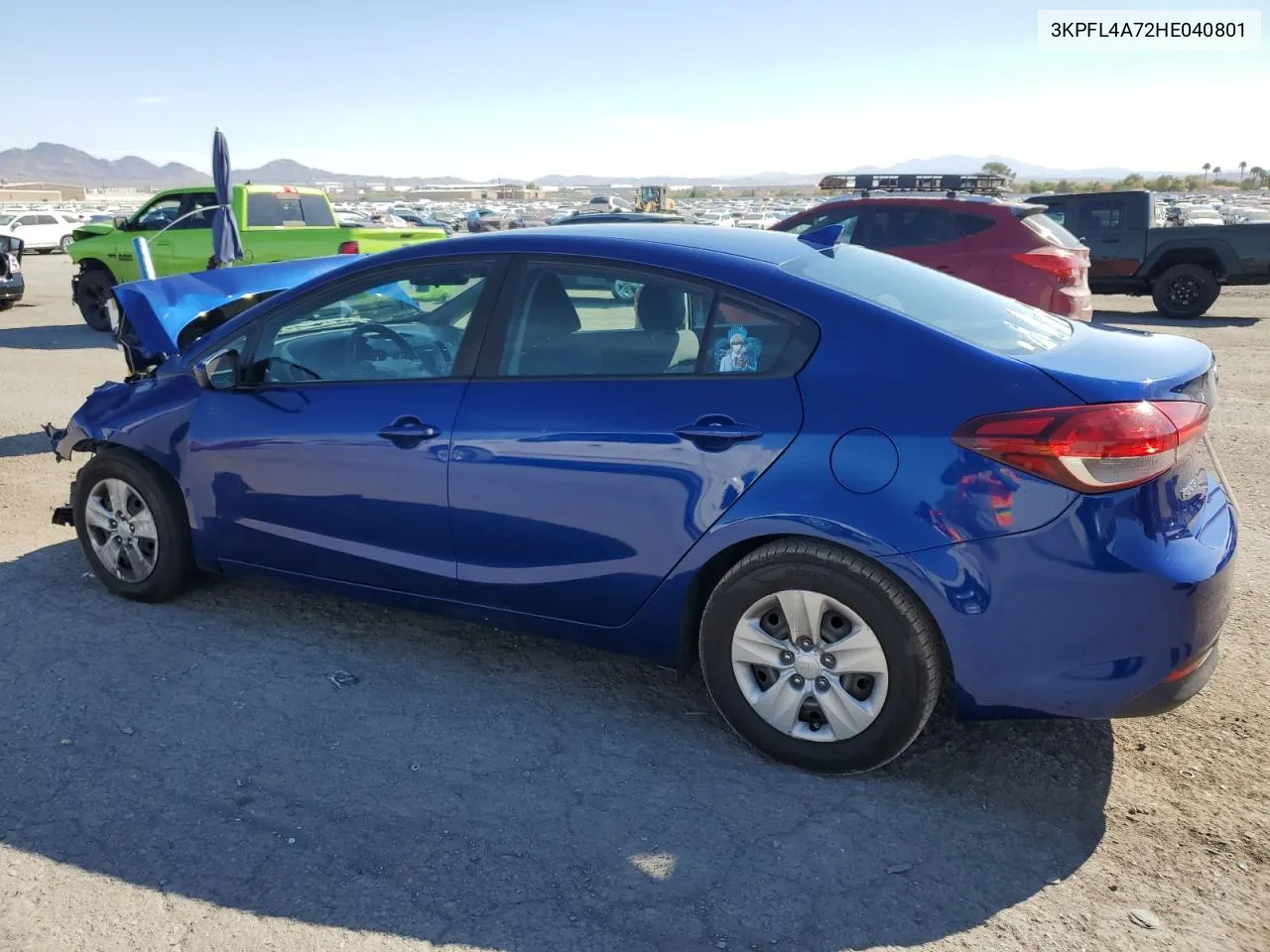 2017 Kia Forte Lx VIN: 3KPFL4A72HE040801 Lot: 70675324