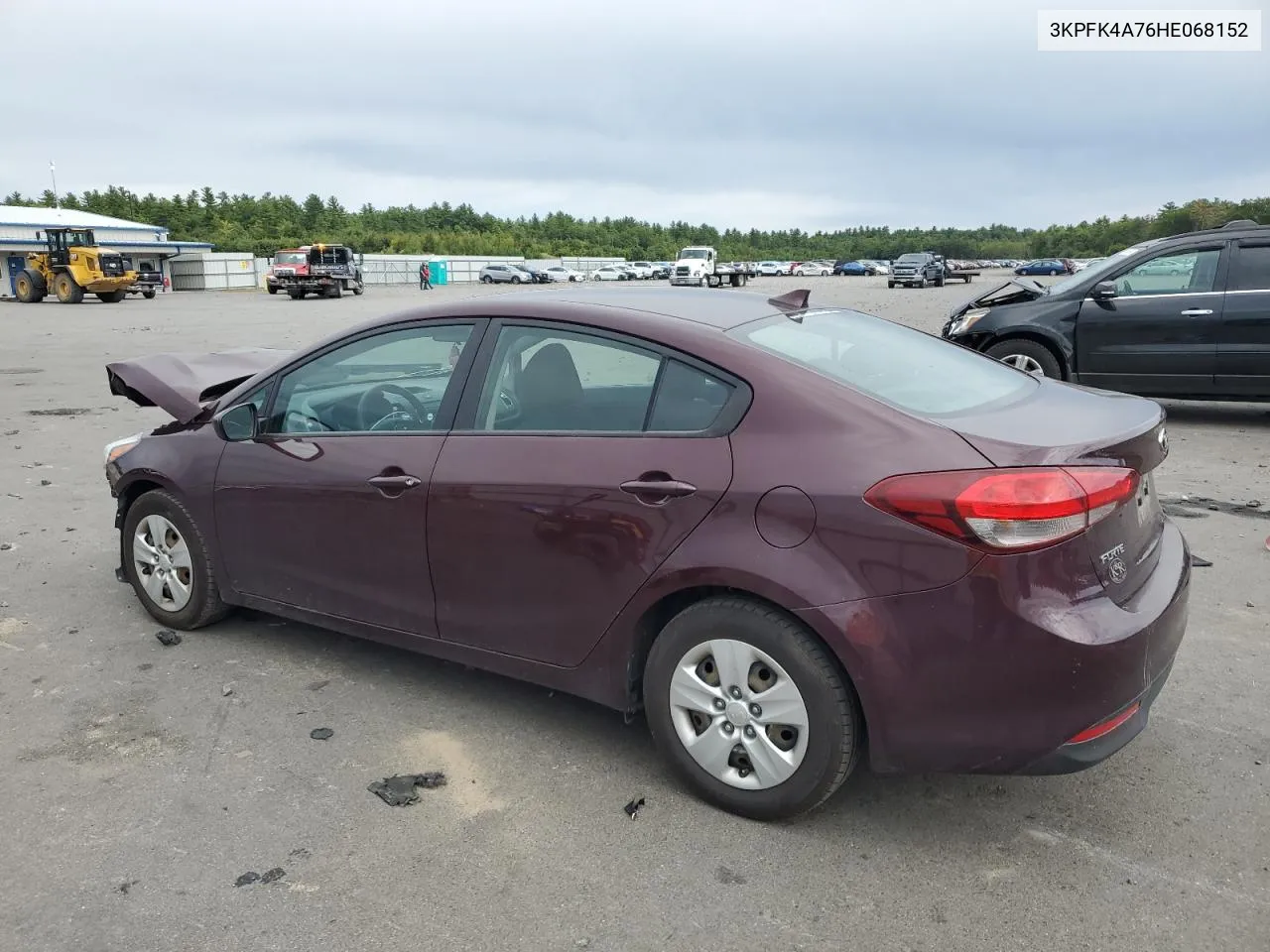 2017 Kia Forte Lx VIN: 3KPFK4A76HE068152 Lot: 70834154