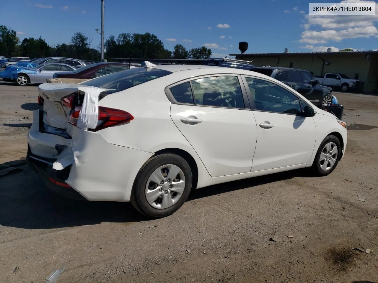 2017 Kia Forte Lx VIN: 3KPFK4A71HE013804 Lot: 70888974