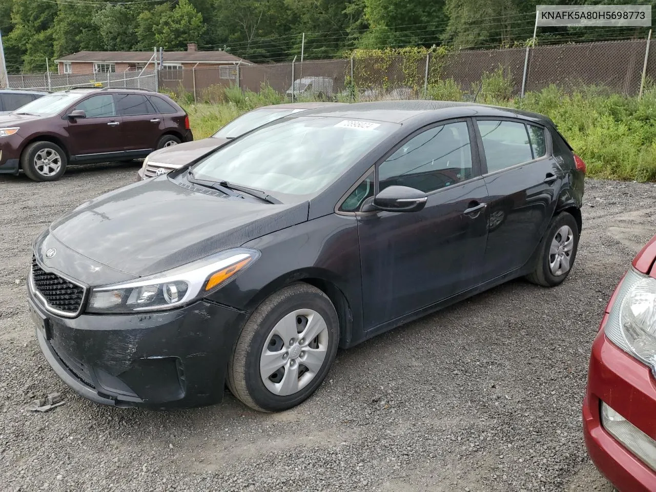 KNAFK5A80H5698773 2017 Kia Forte Lx