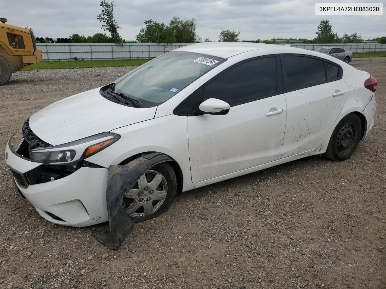 2017 Kia Forte Lx VIN: 3KPFL4A72HE083020 Lot: 70901354