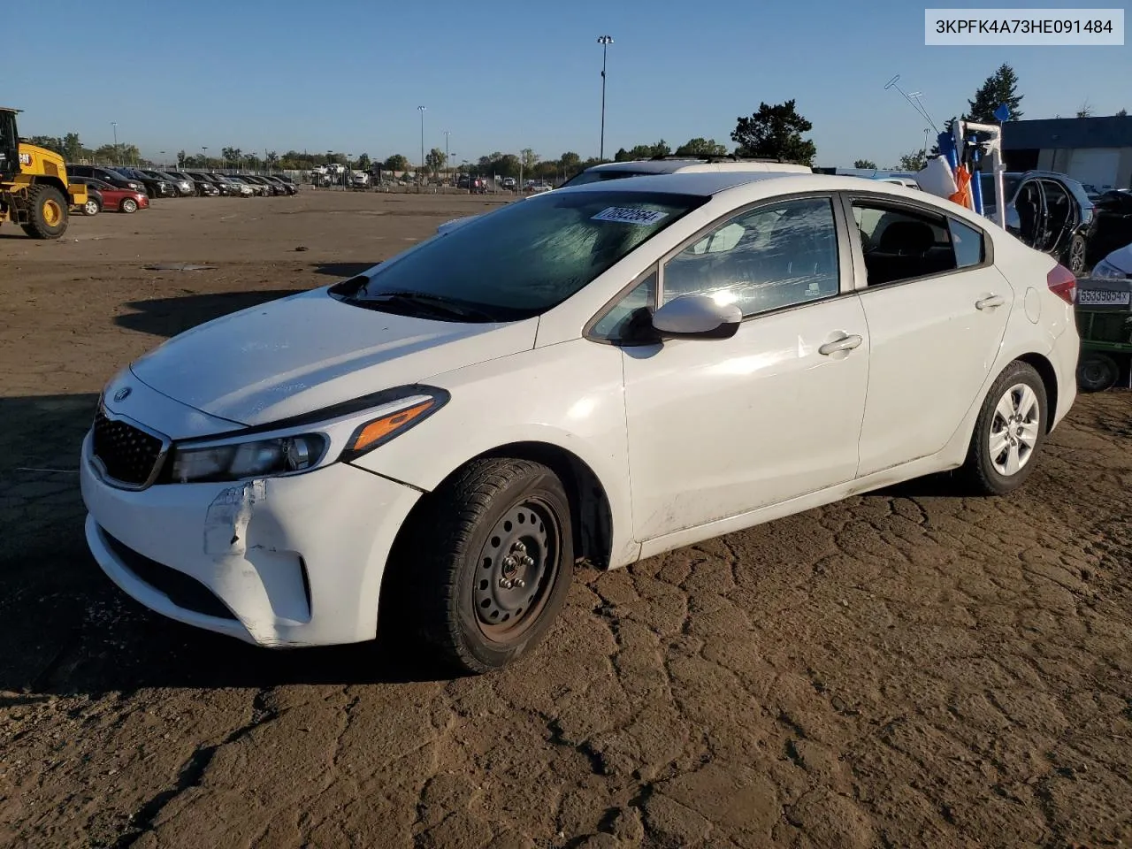 2017 Kia Forte Lx VIN: 3KPFK4A73HE091484 Lot: 70922564