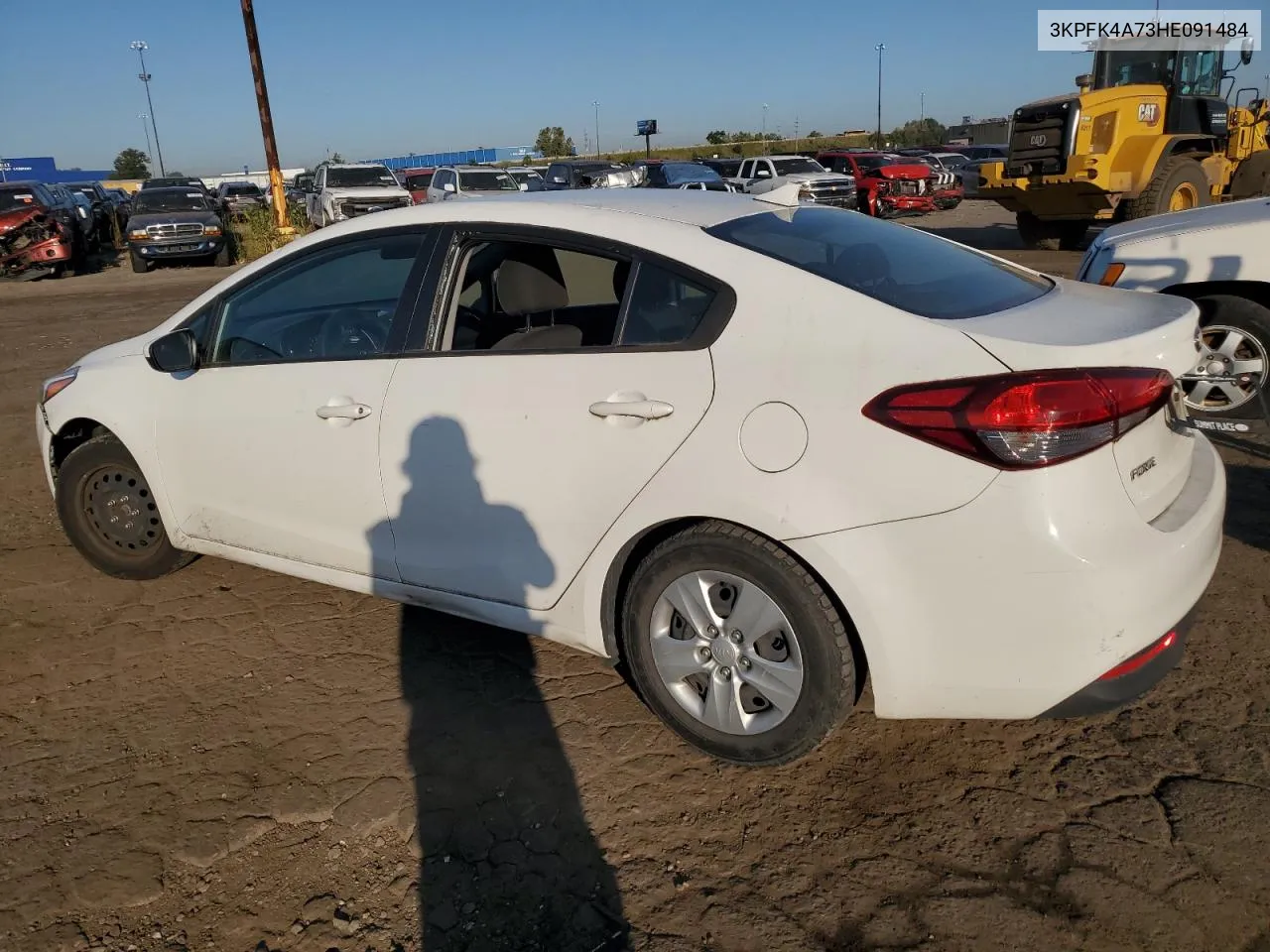 2017 Kia Forte Lx VIN: 3KPFK4A73HE091484 Lot: 70922564