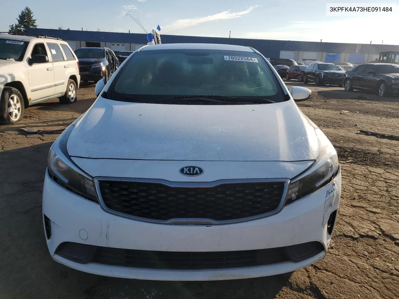 3KPFK4A73HE091484 2017 Kia Forte Lx