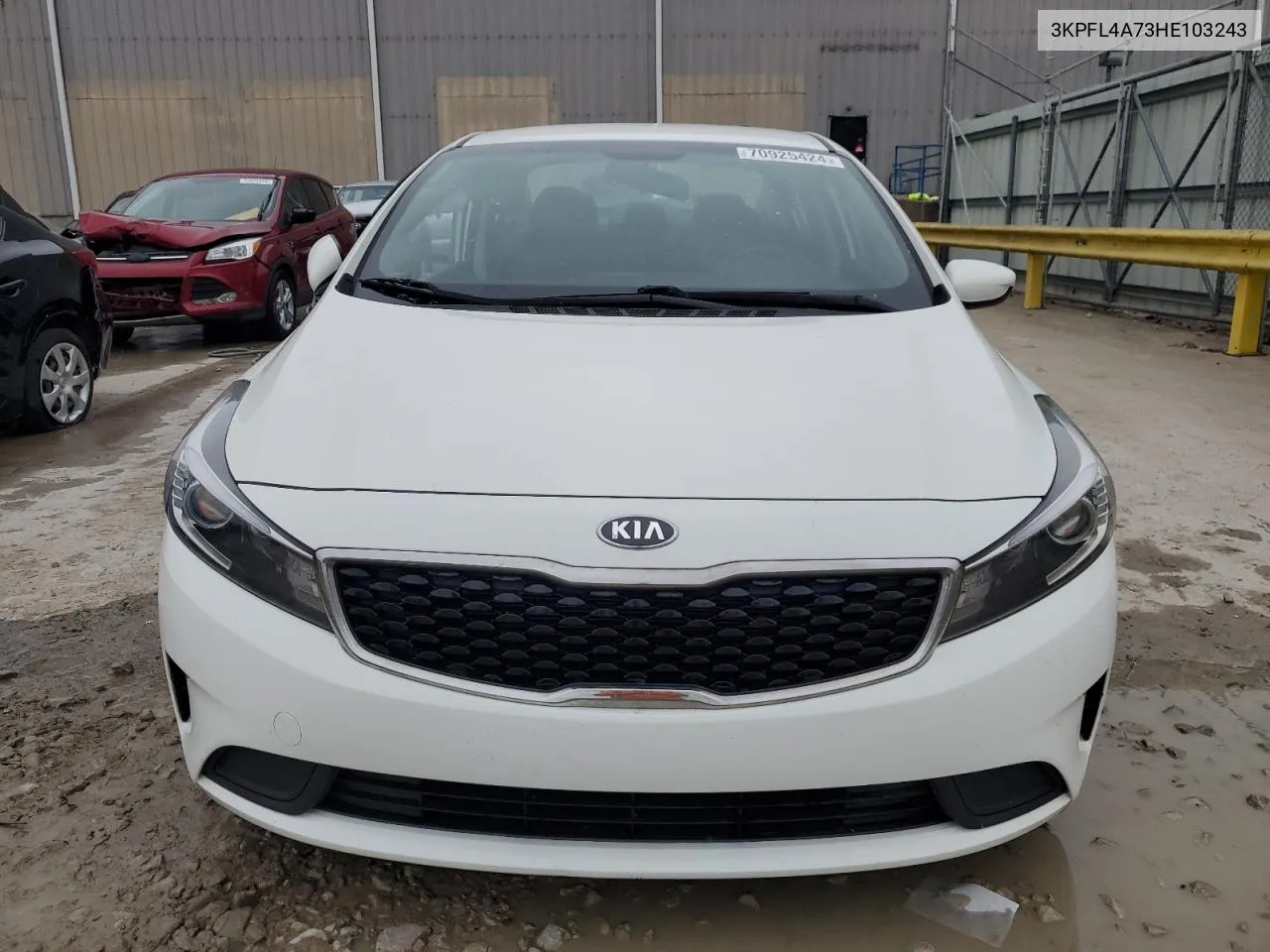 2017 Kia Forte Lx VIN: 3KPFL4A73HE103243 Lot: 70925424