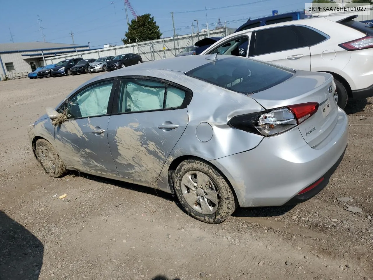 2017 Kia Forte Lx VIN: 3KPFK4A75HE101027 Lot: 70972414