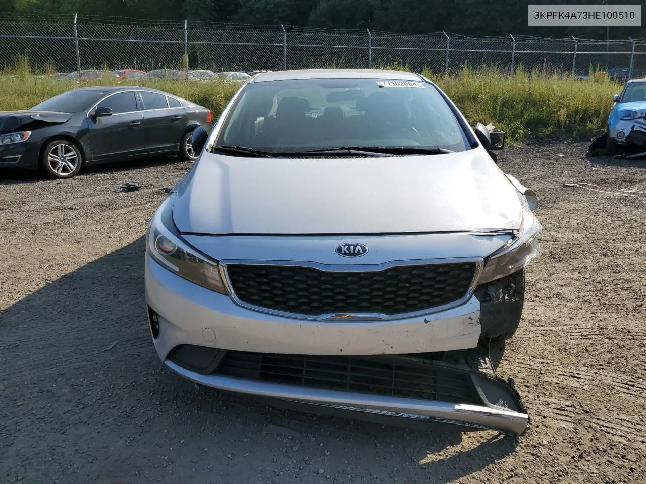 3KPFK4A73HE100510 2017 Kia Forte Lx