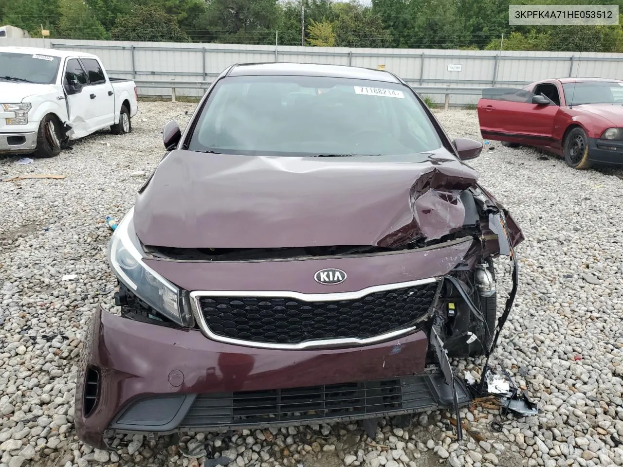 3KPFK4A71HE053512 2017 Kia Forte Lx