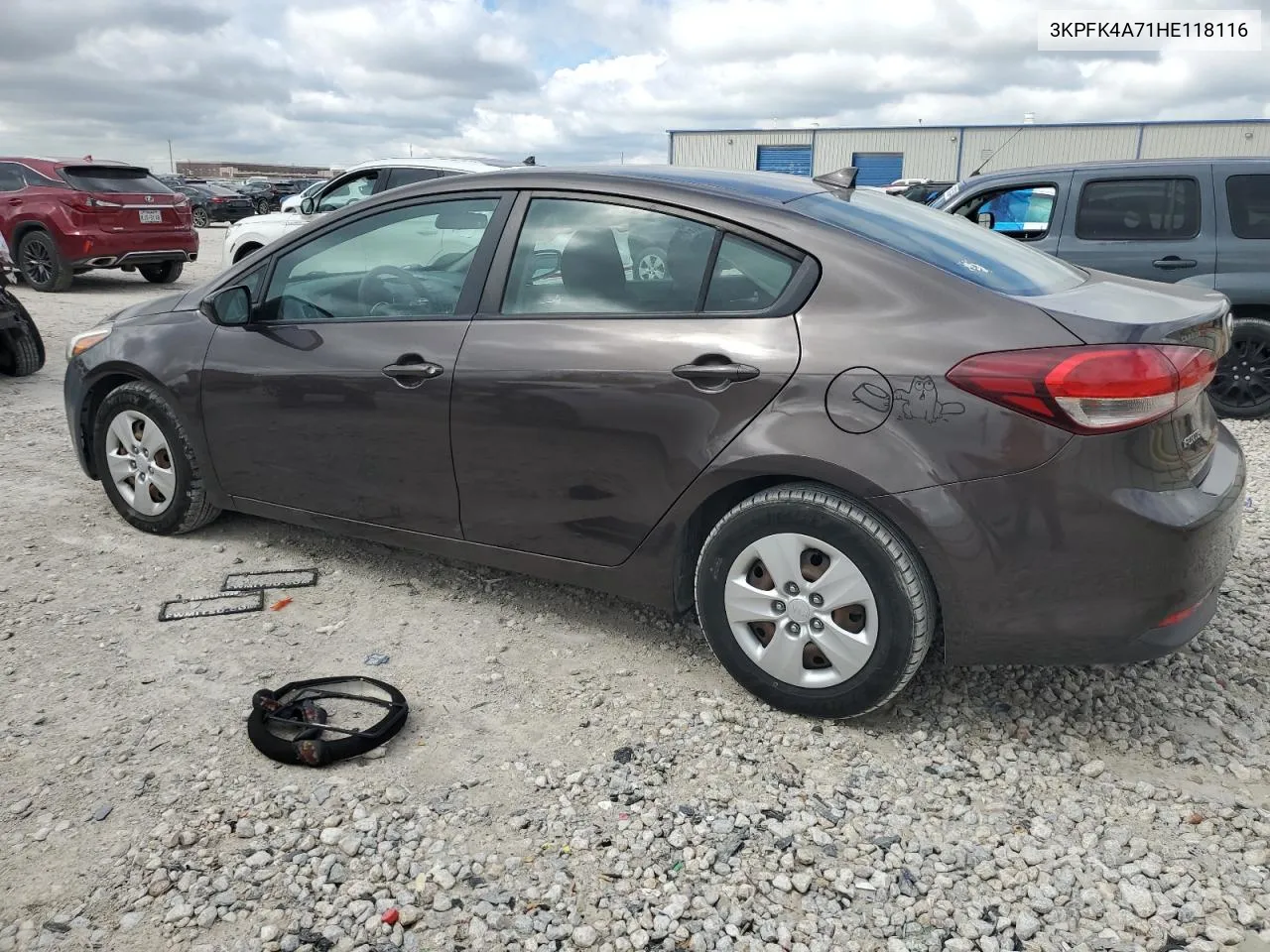 2017 Kia Forte Lx VIN: 3KPFK4A71HE118116 Lot: 71313774