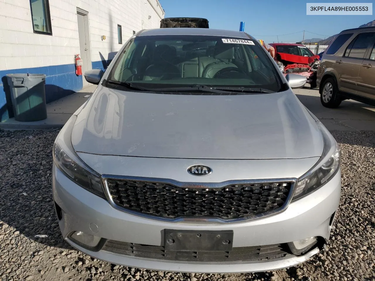 3KPFL4A89HE005553 2017 Kia Forte Ex