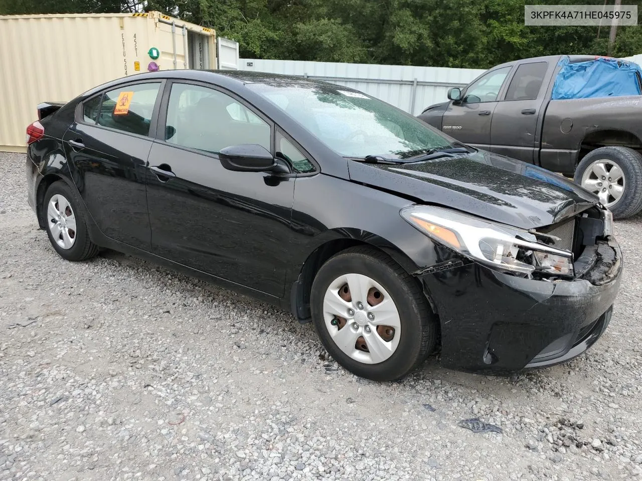 2017 Kia Forte Lx VIN: 3KPFK4A71HE045975 Lot: 71487724