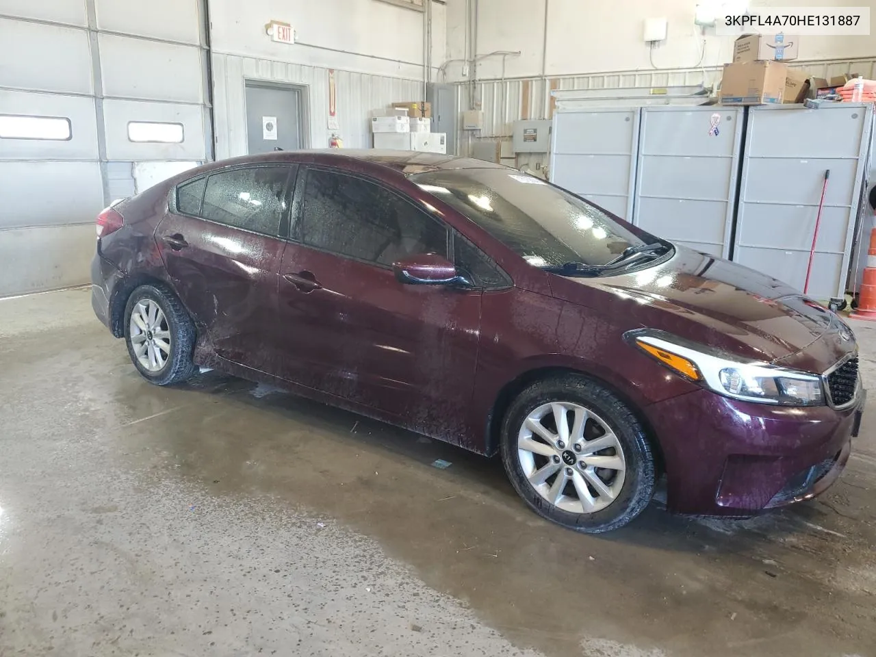 2017 Kia Forte Lx VIN: 3KPFL4A70HE131887 Lot: 71576864