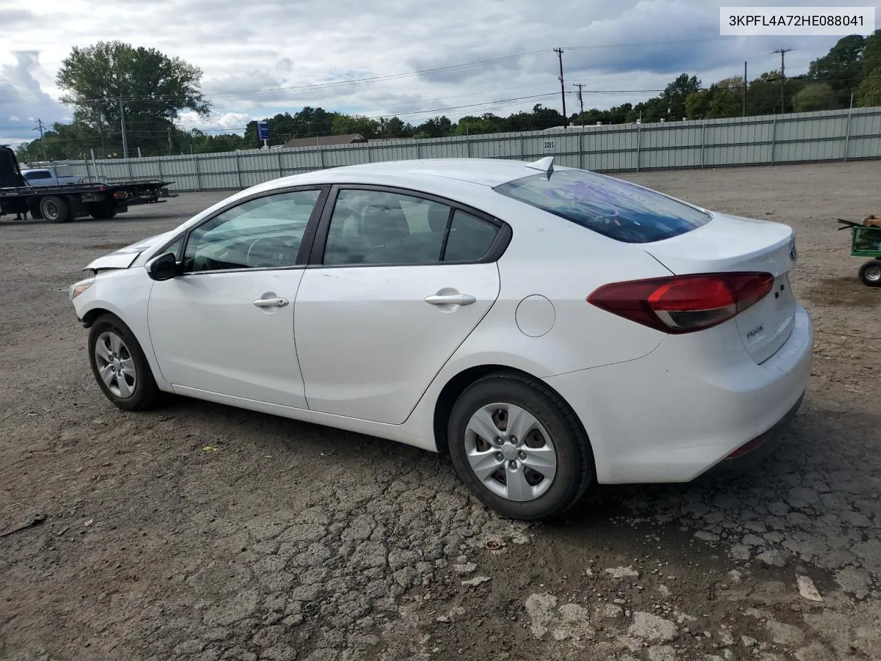 3KPFL4A72HE088041 2017 Kia Forte Lx