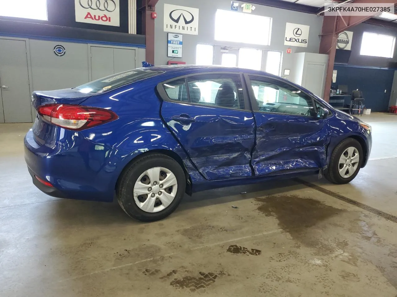 2017 Kia Forte Lx VIN: 3KPFK4A70HE027385 Lot: 71711374