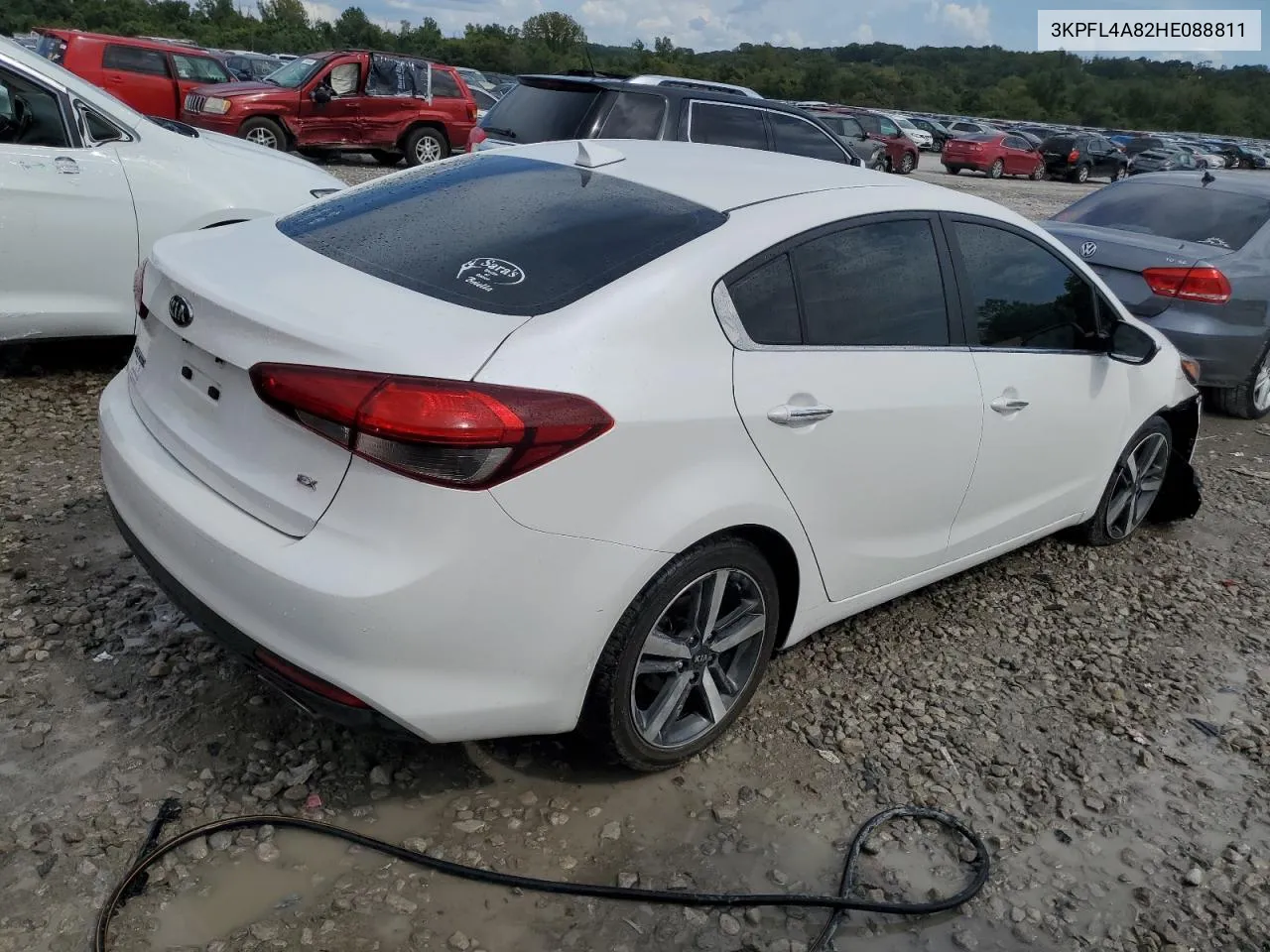 2017 Kia Forte Ex VIN: 3KPFL4A82HE088811 Lot: 71736914